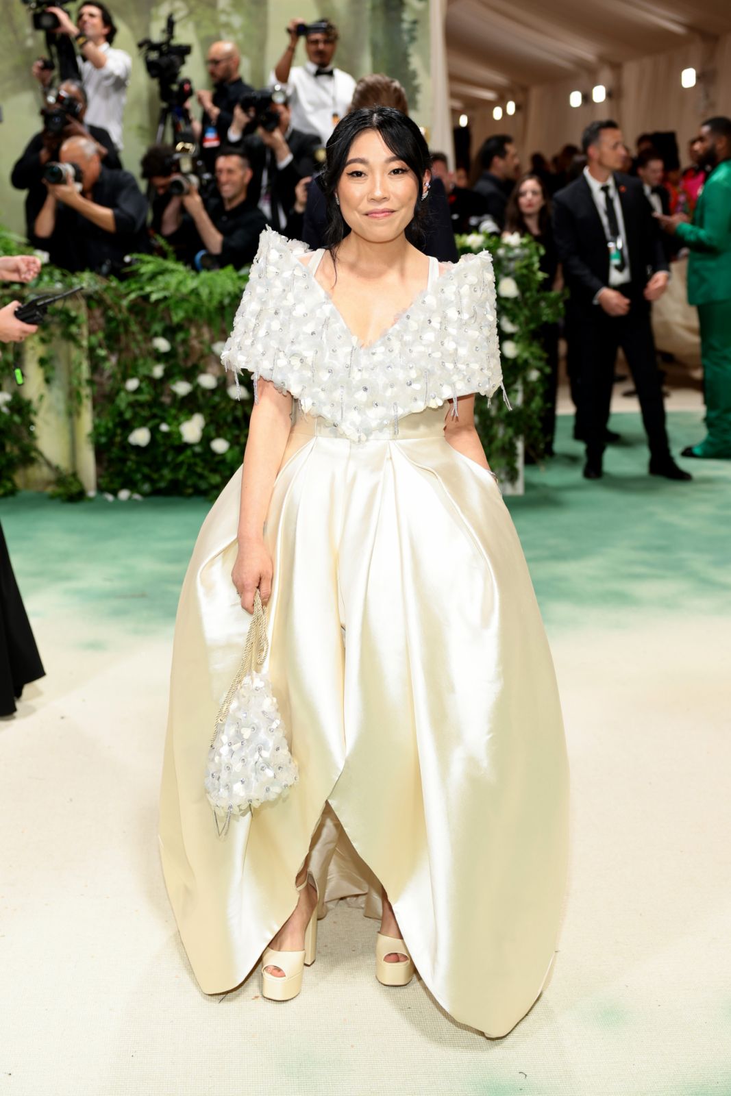 Awkwafina (Photo by Dimitrios Kambouris/Getty Images for The Met Museum/Vogue)