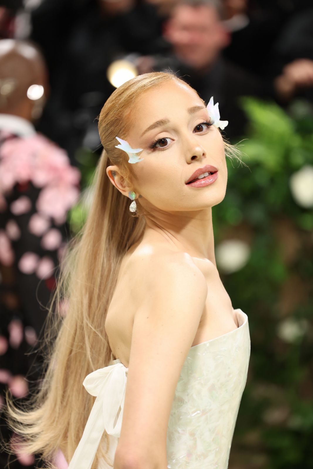 NEW YORK, NEW YORK - MAY 06: Ariana Grande attends The 2024 Met Gala Celebrating "Sleeping Beauties: Reawakening Fashion" at The Metropolitan Museum of Art on May 06, 2024 in New York City. (Photo by Aliah Anderson/Getty Images)