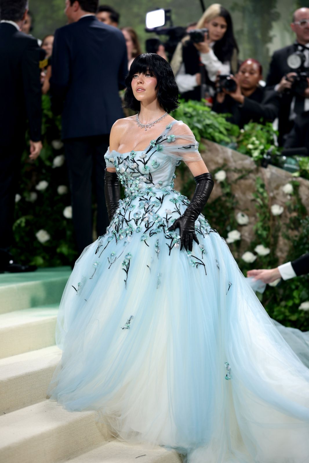 NEW YORK, NEW YORK - MAY 06: Sydney Sweeney attends The 2024 Met Gala Celebrating "Sleeping Beauties: Reawakening Fashion" at The Metropolitan Museum of Art on May 06, 2024 in New York City. (Photo by Dimitrios Kambouris/Getty Images for The Met Museum/Vogue)