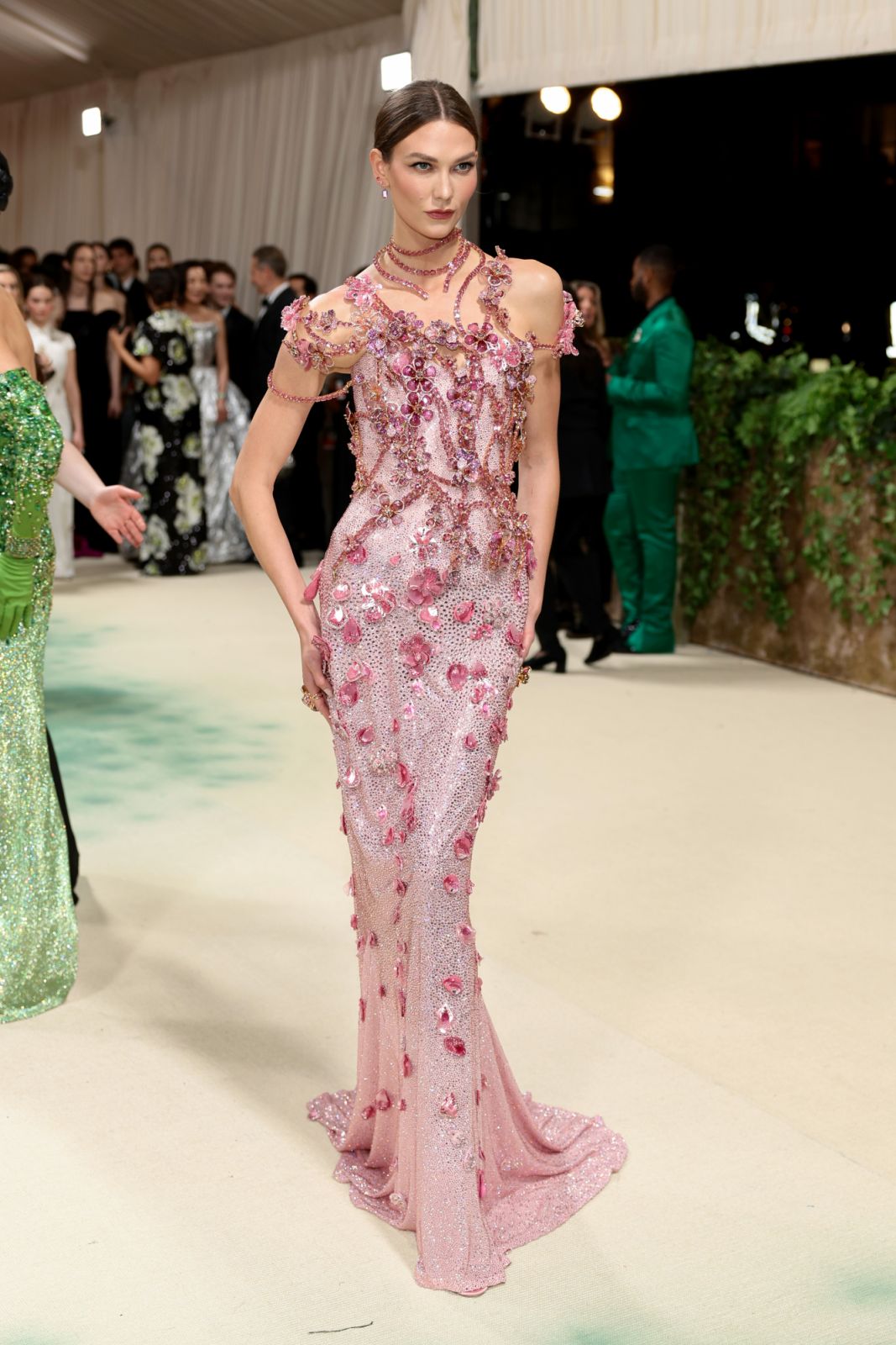 NEW YORK, NEW YORK - MAY 06: Karlie Kloss attends The 2024 Met Gala Celebrating "Sleeping Beauties: Reawakening Fashion" at The Metropolitan Museum of Art on May 06, 2024 in New York City. (Photo by Dimitrios Kambouris/Getty Images for The Met Museum/Vogue)