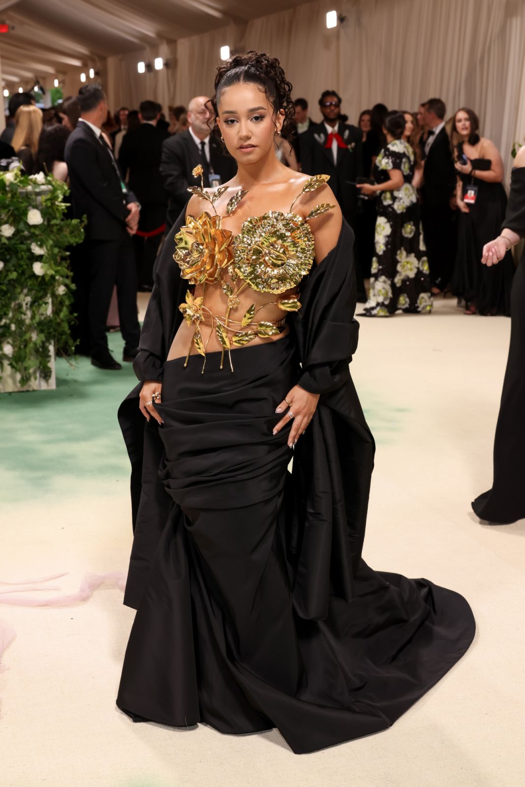 NEW YORK, NEW YORK - MAY 06: Lena Mahfouf attends The 2024 Met Gala Celebrating "Sleeping Beauties: Reawakening Fashion" at The Metropolitan Museum of Art on May 06, 2024 in New York City. (Photo by John Shearer/WireImage)