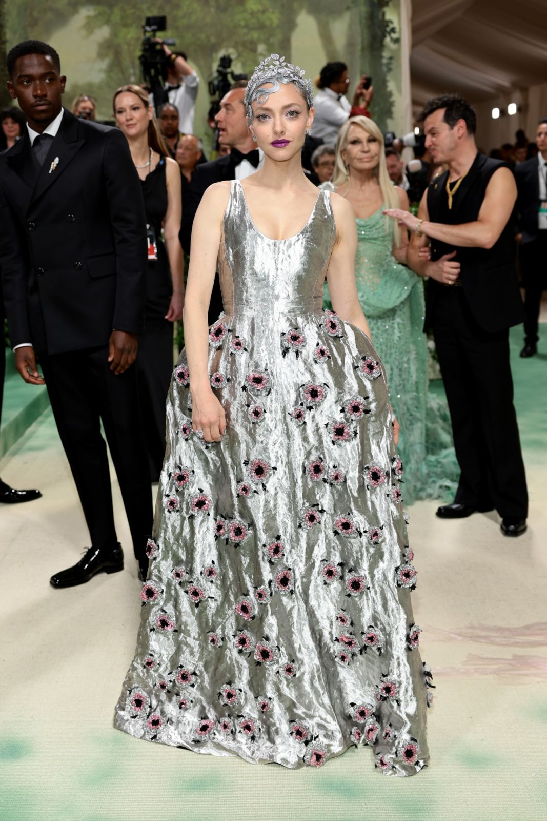 NEW YORK, NEW YORK - MAY 06: Amanda Seyfried attends The 2024 Met Gala Celebrating "Sleeping Beauties: Reawakening Fashion" at The Metropolitan Museum of Art on May 06, 2024 in New York City. (Photo by Dimitrios Kambouris/Getty Images for The Met Museum/Vogue)