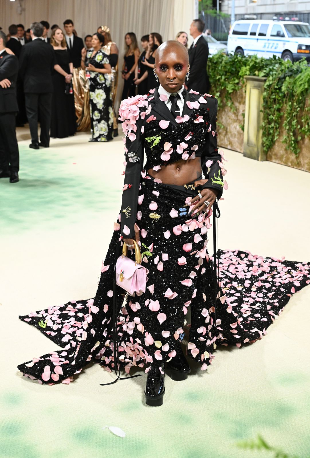 Cynthia Erivo at the 2024 Met Gala: "Sleeping Beauties: Reawakening Fashion" held at The Metropolitan Museum of Art on May 6, 2024 in New York City. (Photo by Gilbert Flores/Variety via Getty Images)