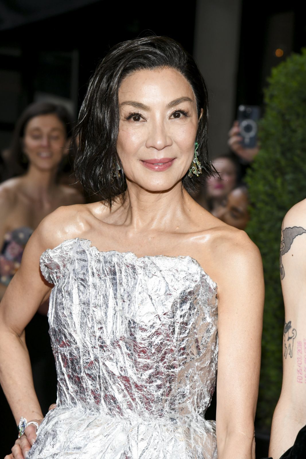 Michelle Yeoh at The Mark Hotel before the 2024 Met Gala: "Sleeping Beauties: Reawakening Fashion" held at the Metropolitan Museum of Art on May 6, 2024 in New York, New York. (Photo by Kristina Bumphrey/WWD via Getty Images)