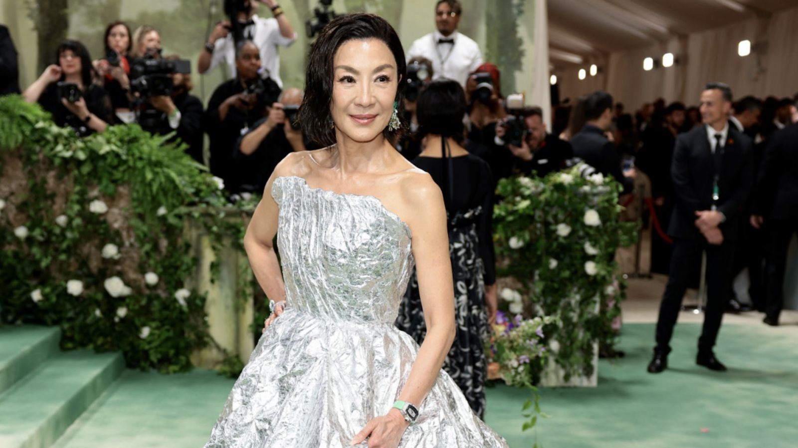 Michelle Yeoh in Balenciaga at the 2024 Met Gala (Photo: Getty Images)
