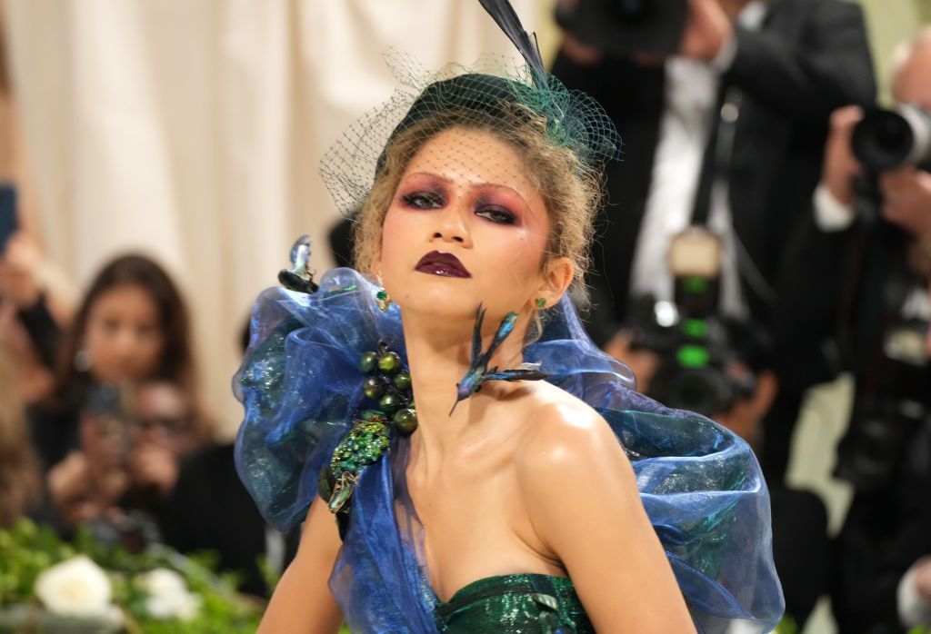 NEW YORK, NEW YORK - MAY 06: Zendaya attends The 2024 Met Gala Celebrating "Sleeping Beauties: Reawakening Fashion" at The Metropolitan Museum of Art on May 06, 2024 in New York City. (Photo by Jeff Kravitz/FilmMagic)