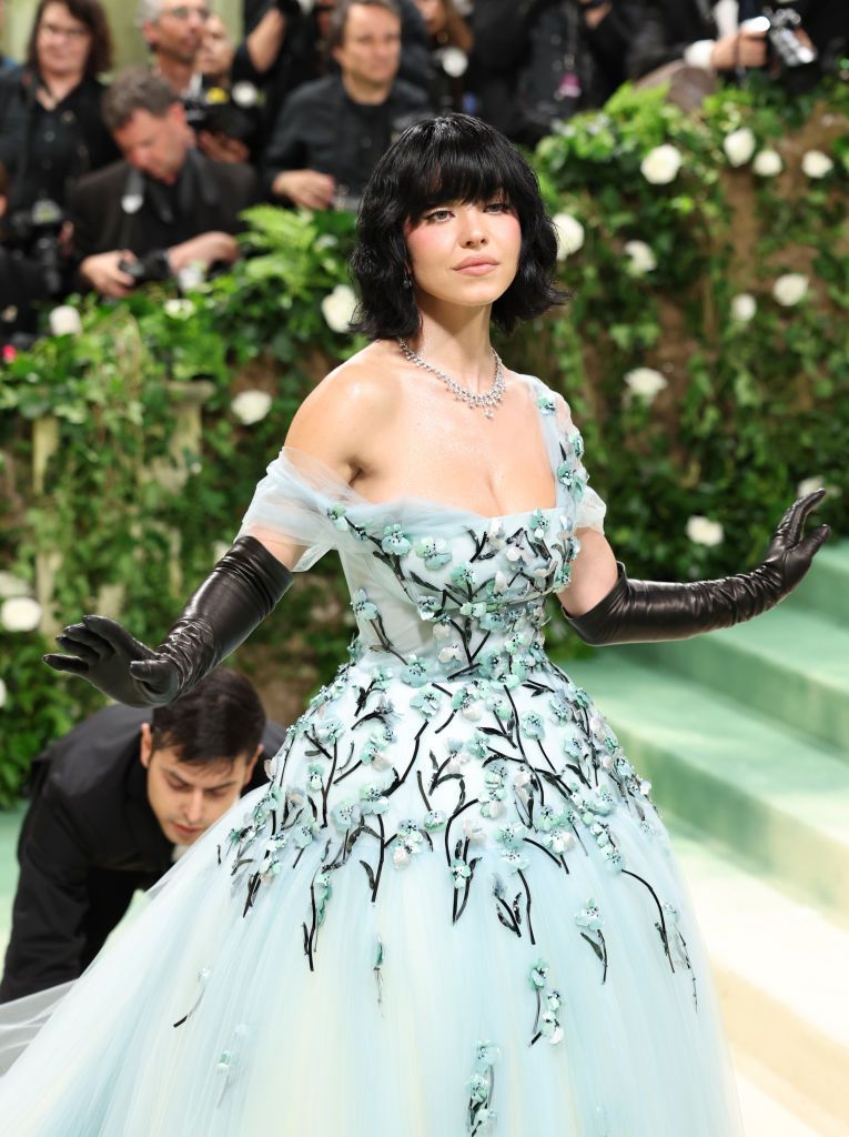 NEW YORK, NEW YORK - MAY 06: Sydney Sweeney attends The 2024 Met Gala Celebrating "Sleeping Beauties: Reawakening Fashion" at The Metropolitan Museum of Art on May 06, 2024 in New York City. (Photo by Aliah Anderson/Getty Images)