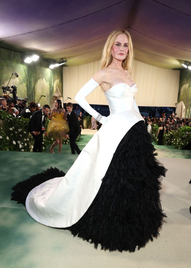 NEW YORK, NEW YORK - MAY 06: Nicole Kidman attends The 2024 Met Gala Celebrating "Sleeping Beauties: Reawakening Fashion" at The Metropolitan Museum of Art on May 06, 2024 in New York City. (Photo by Kevin Mazur/MG24/Getty Images for The Met Museum/Vogue)