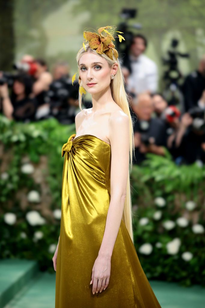 NEW YORK, NEW YORK - MAY 06: Elizabeth Debicki attends The 2024 Met Gala Celebrating "Sleeping Beauties: Reawakening Fashion" at The Metropolitan Museum of Art on May 06, 2024 in New York City. (Photo by Dimitrios Kambouris/Getty Images for The Met Museum/Vogue)