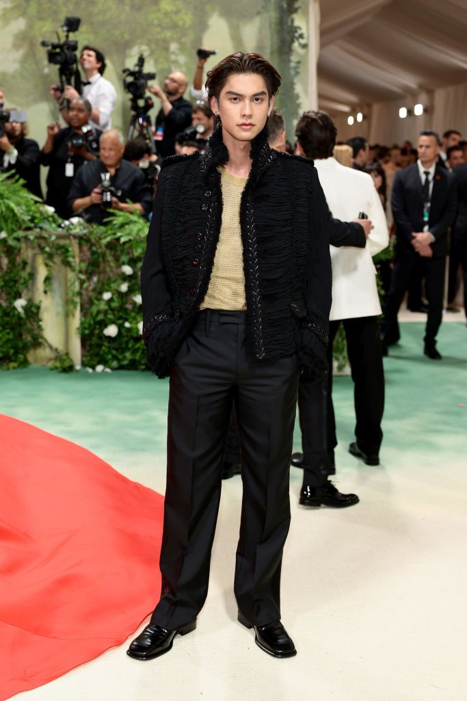NEW YORK, NEW YORK - MAY 06: Bright attends The 2024 Met Gala Celebrating "Sleeping Beauties: Reawakening Fashion" at The Metropolitan Museum of Art on May 06, 2024 in New York City. (Photo by Dimitrios Kambouris/Getty Images for The Met Museum/Vogue)