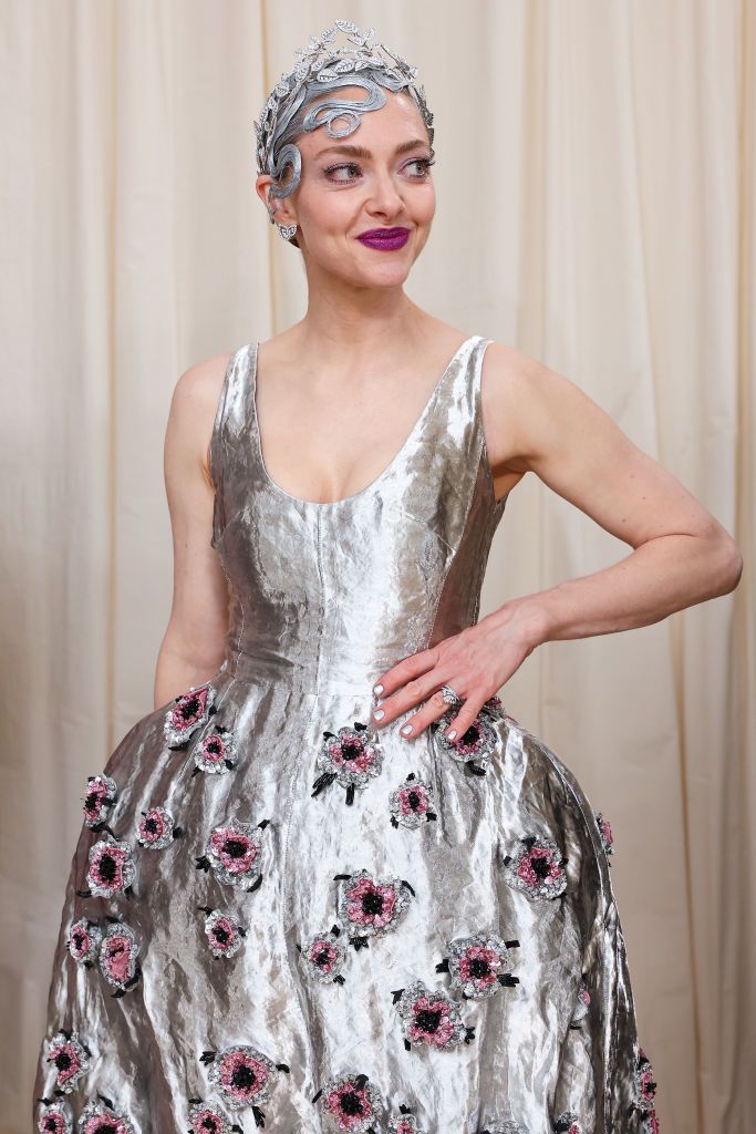 NEW YORK, NEW YORK - MAY 06: Amanda Seyfried attends The 2024 Met Gala Celebrating "Sleeping Beauties: Reawakening Fashion" at The Metropolitan Museum of Art on May 06, 2024 in New York City. (Photo by Mike Coppola/MG24/Getty Images for The Met Museum/Vogue)