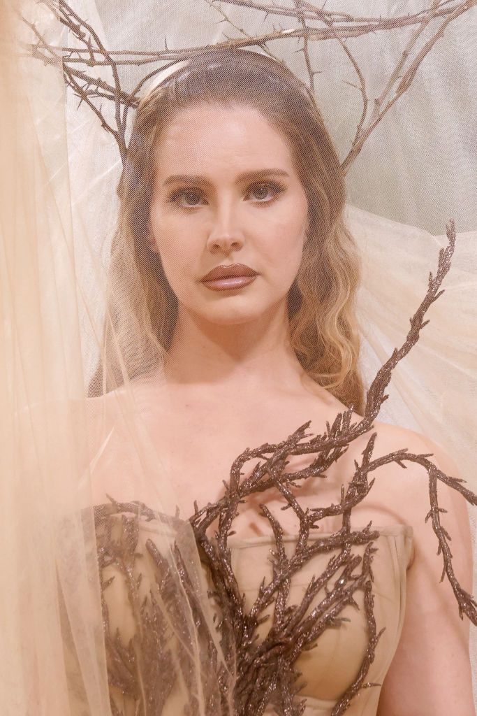 NEW YORK, NEW YORK - MAY 06: Lana Del Rey attends the 2024 Costume Institute Benefit for "Sleeping Beauties: Reawakening Fashion" at The Metropolitan Museum of Art on May 06, 2024 in New York City. (Photo by Taylor Hill/Getty Images)