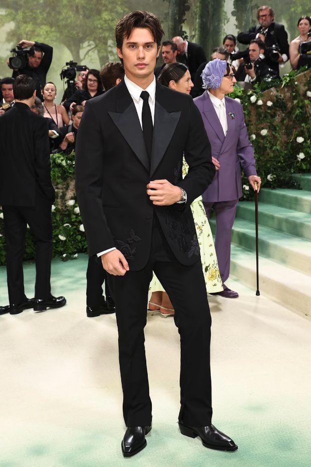 Nicholas Galitzine สวมนาฬิกา TAG Heuer ที่งาน Met Gala 2024 (ภาพ: Getty Images)