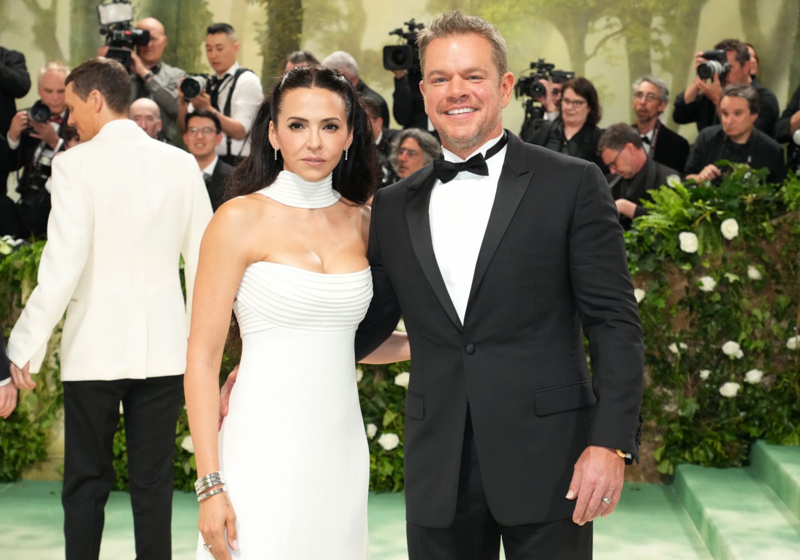 Matt Damon สวม PIAGET Andy Warhol Watch ที่งาน Met Gala 2024 (ภาพ: Getty Images)