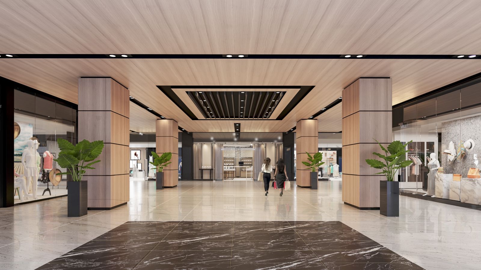 Renovated main lobby of Greenbelt 2 (Artist's perspective; Photo: Courtesy of Ayala Malls)
