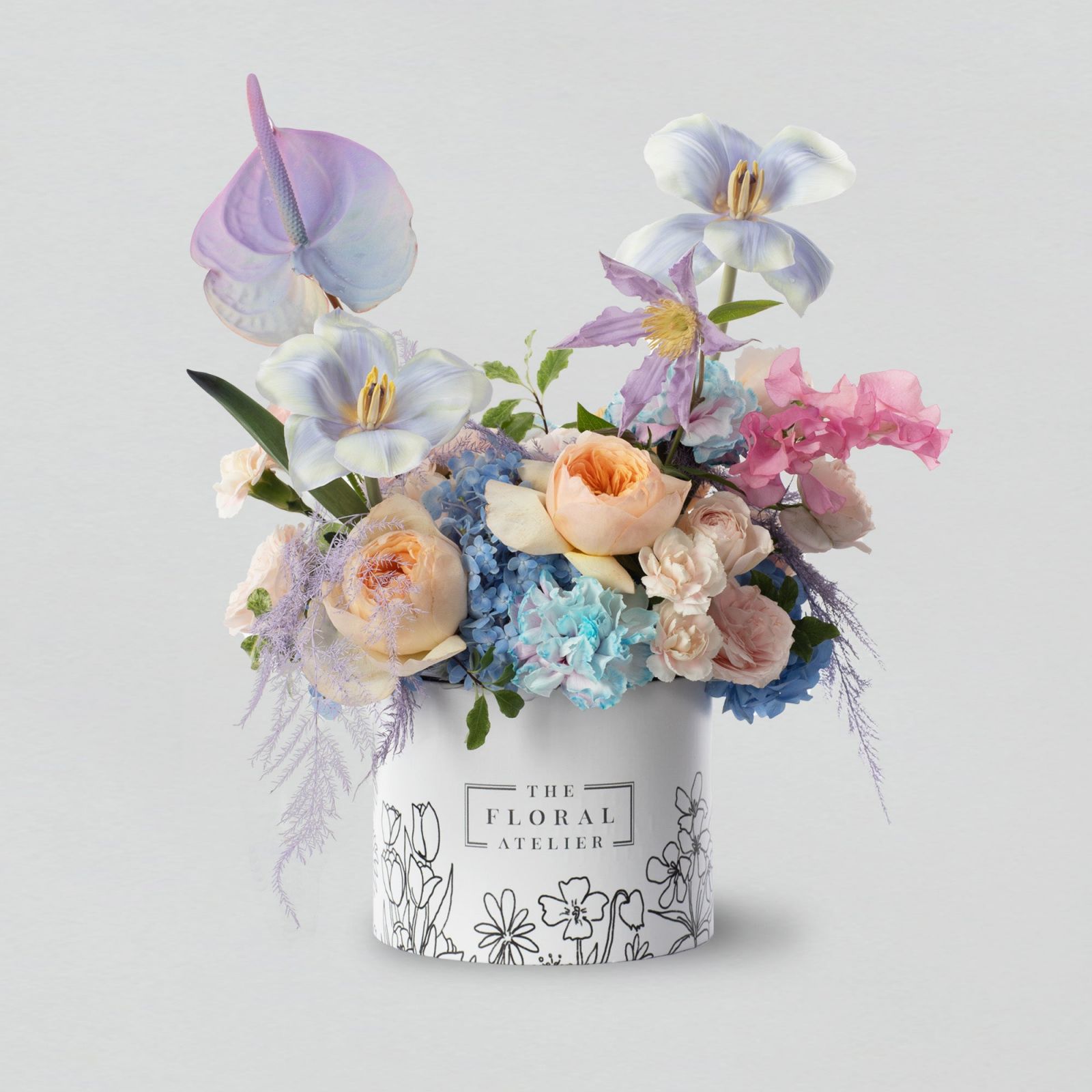 OPALESCENT DREAM BLOOM BOX from The Floral Atelier