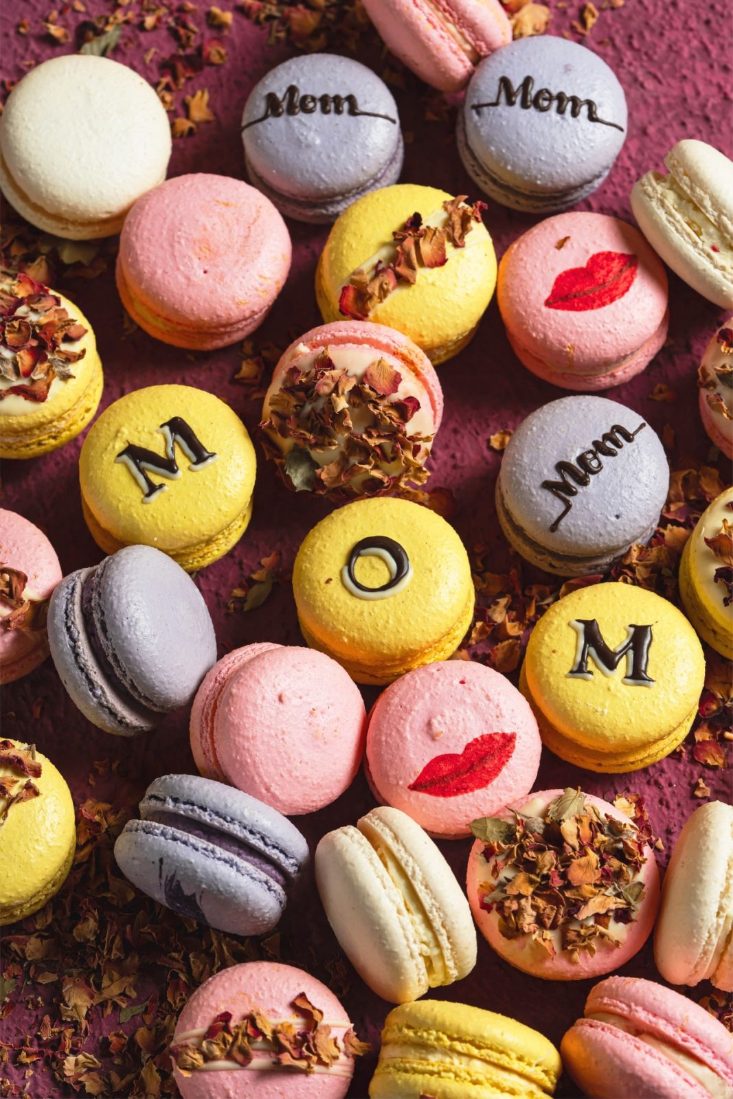 Mother’s Day 2024 - ESL Mom's The Word macarons)