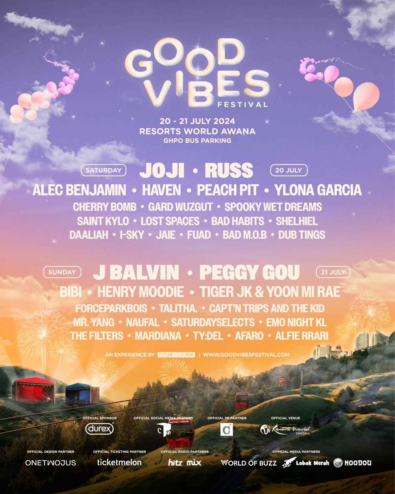 Good Vibes Festival 2024 Line-Up