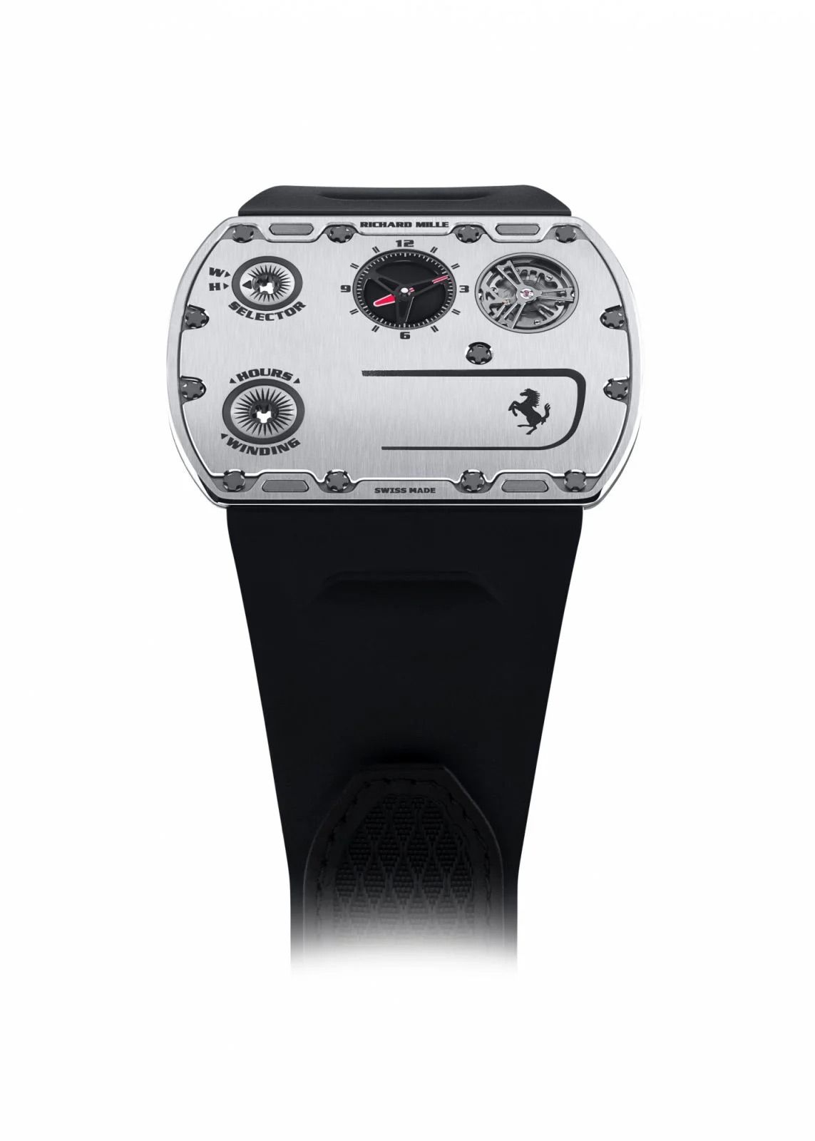 Richard Mille RM UP-01 Ferrari腕錶,曾一度成為世界上最輕薄的腕錶。(Photo: Richard Mille)