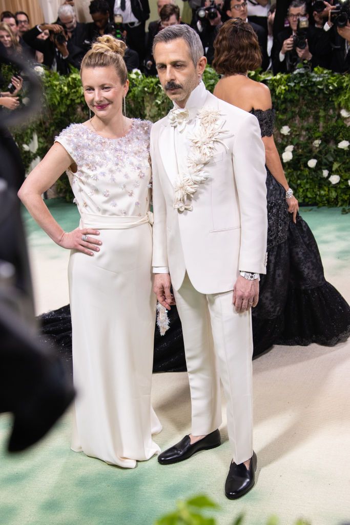 Jeremy Strong at the 2024 Met Gala: "Sleeping Beauties: Reawakening Fashion" held at The Metropolitan Museum of Art on May 6, 2024 in New York City. (Photo by Lexie Moreland/WWD via Getty Images)