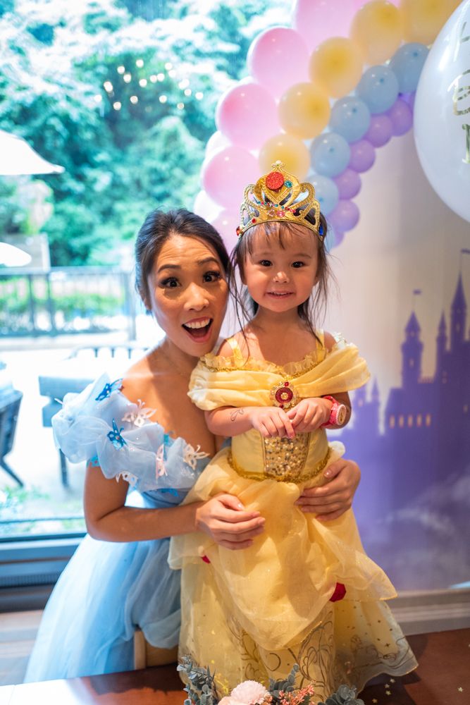 May and Charlotte's daughter, Isabelle, at her princess-themed third birthday party (Photo: Charlotte Tsuei-Robinson)