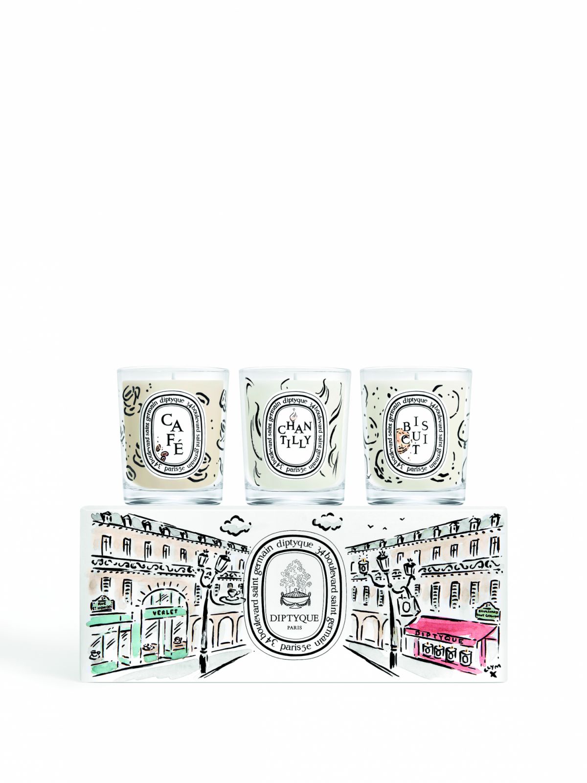 Diptyque scented candles, made in partnership with Café Verlet (Photo: Courtesy of Rustan's The Beauty Source)