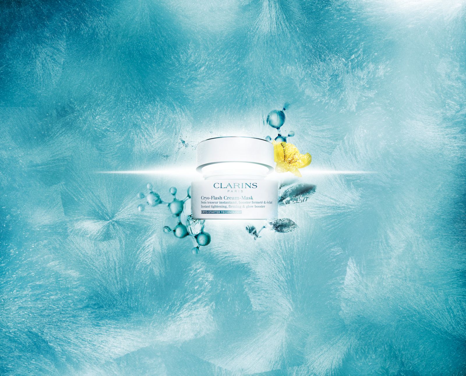 Clarins Cryo-Flash Cream-Mask (Photo: Courtesy of Rustan's The Beauty Source)