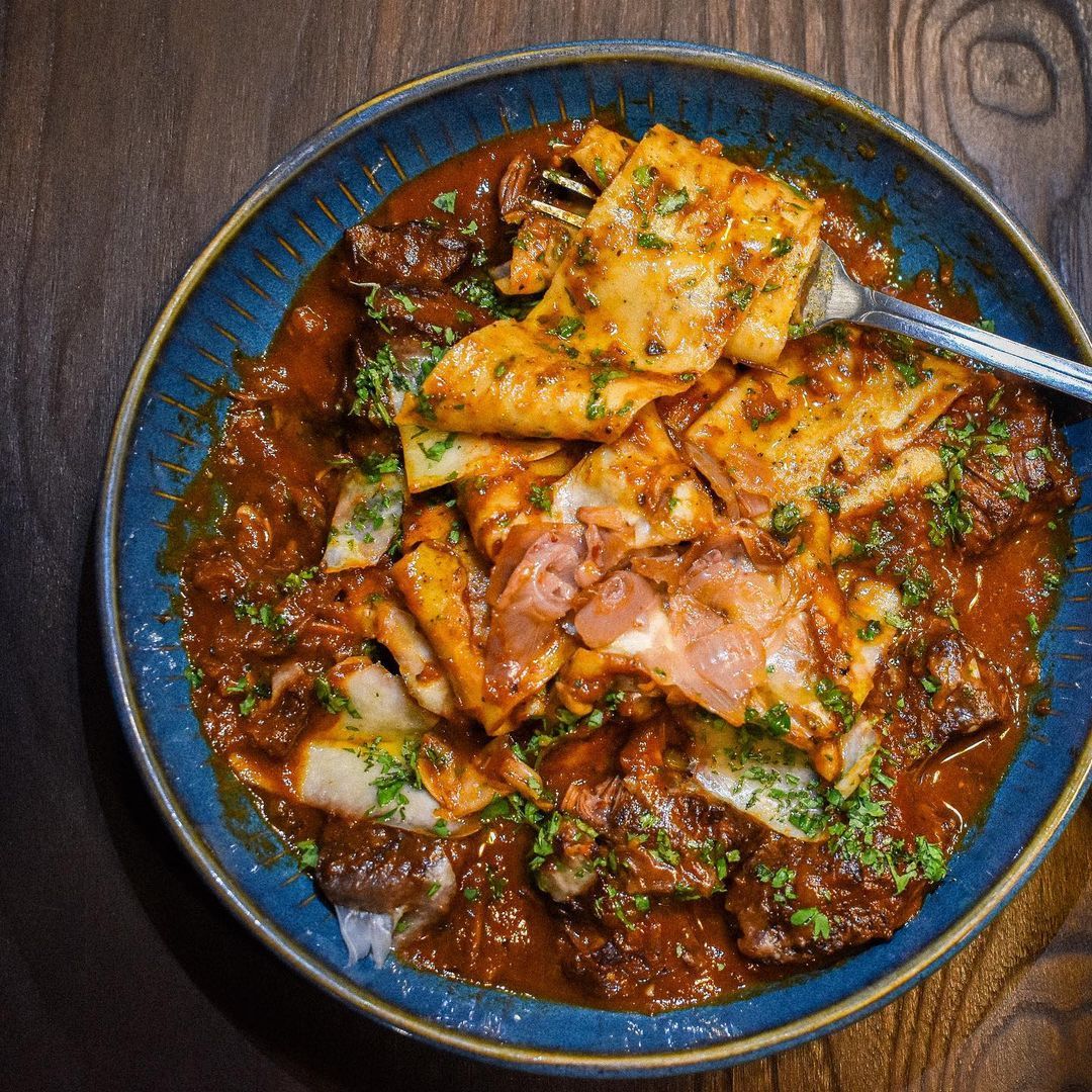 Wagyu cheek ragu (Photo: Instagram / @backalleypasta)