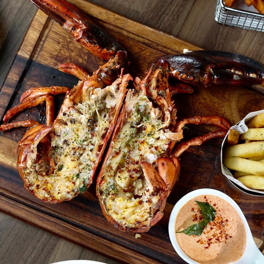 Lobster thermidor (Photo: Instagram / @kaysteaklobster)