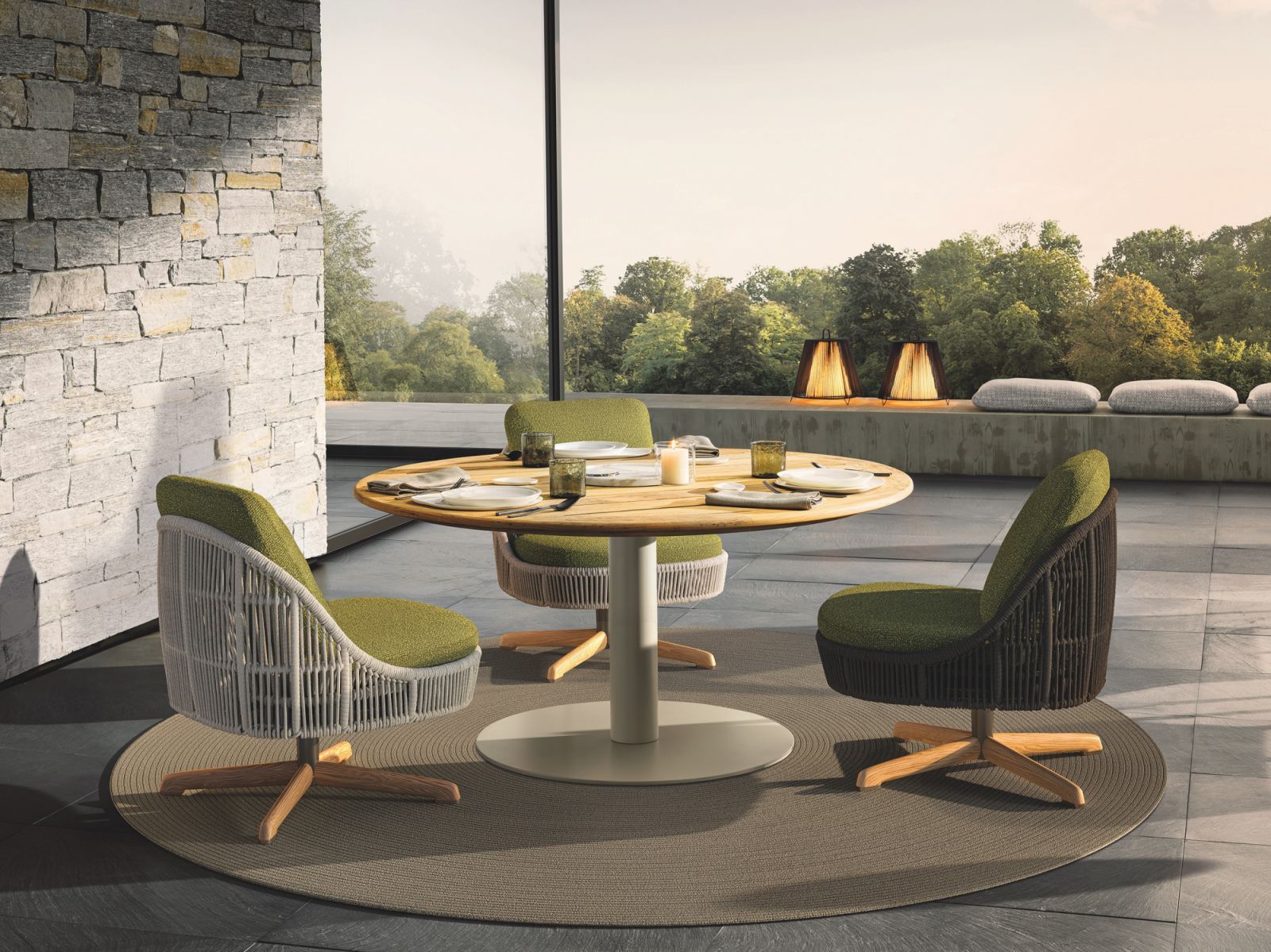 Minotti’s outdoor collection (Photo: Minotti)
