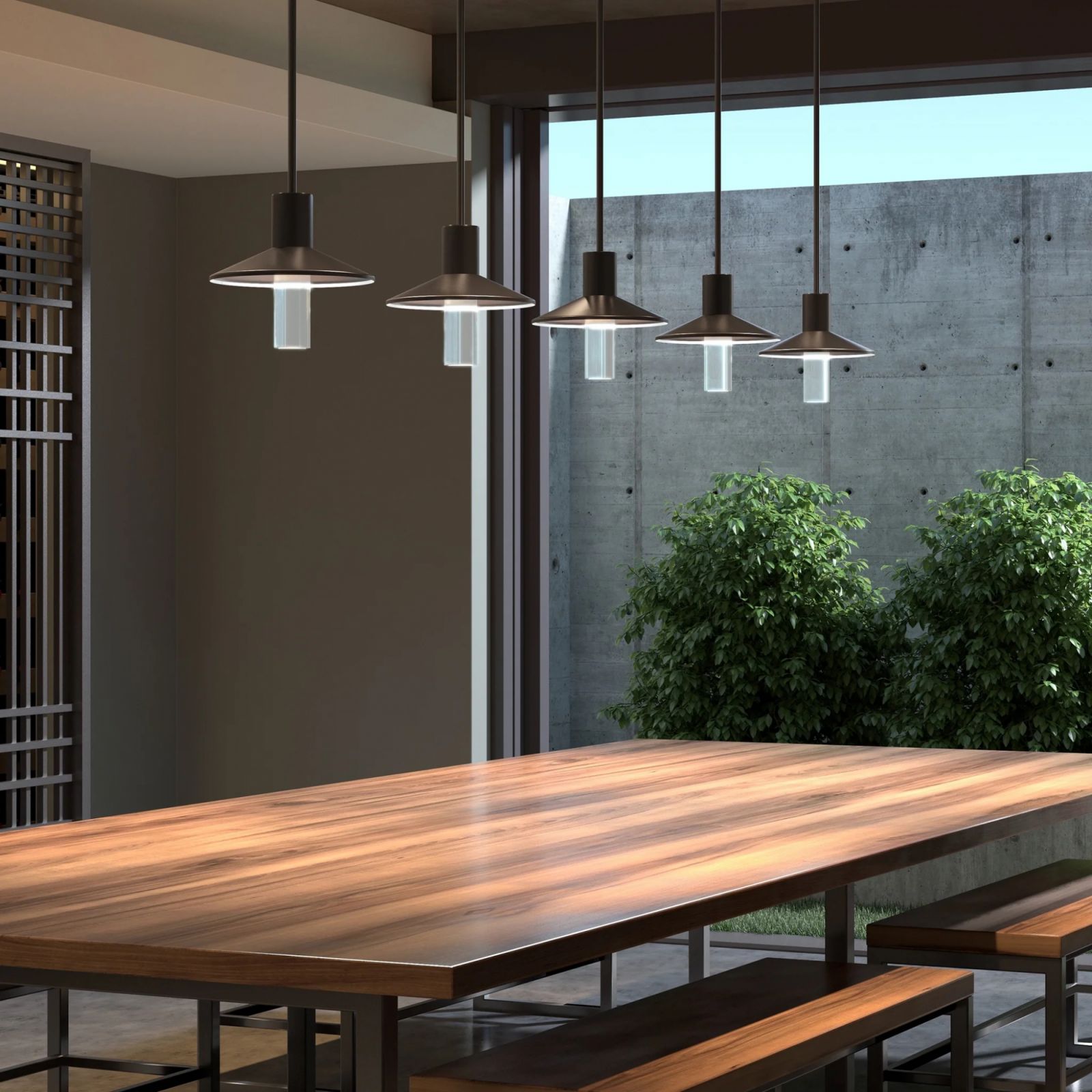 Ash outdoor pendant light (Photo: Urban Lighting Design)