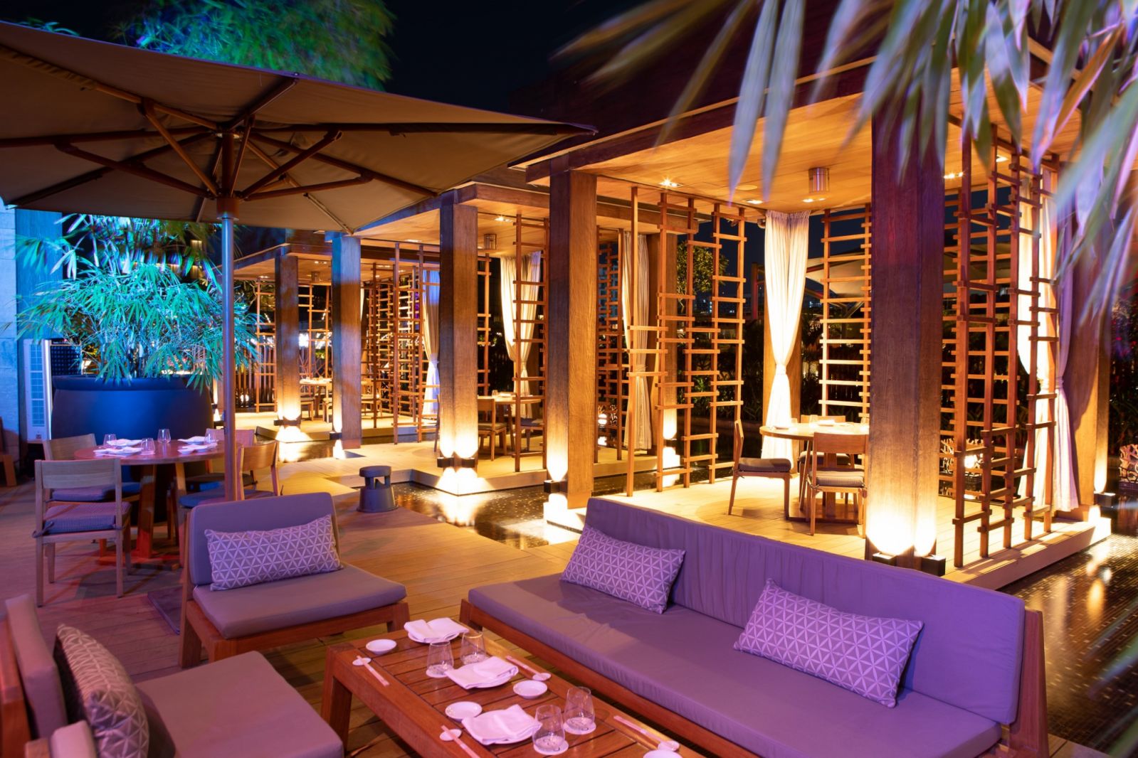 Restaurants with the best private dining rooms - Nobu cabanas
