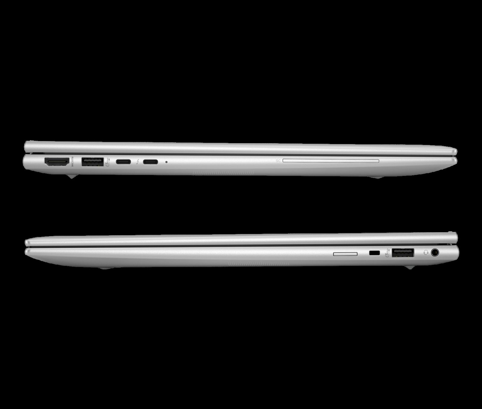 The side profile of the HP Elite 1000 Series G11 Notebook PC