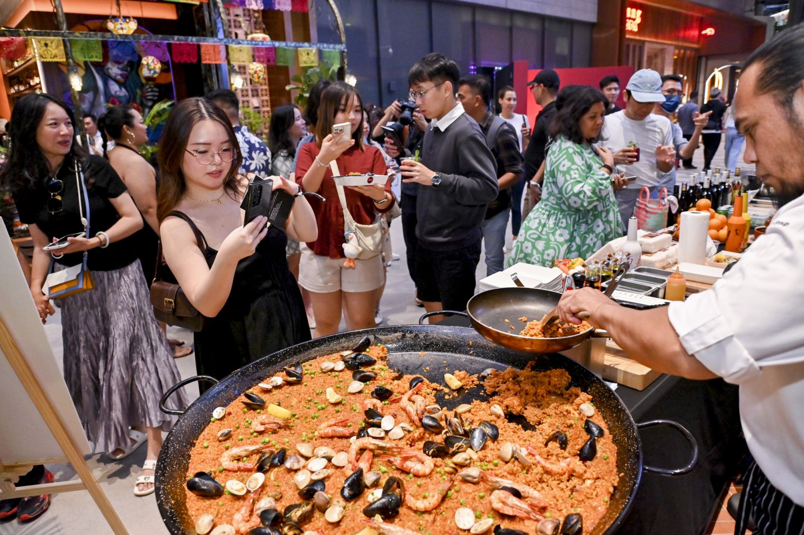 Las Meninas’ paella (Photo: The Exchange TRX)
