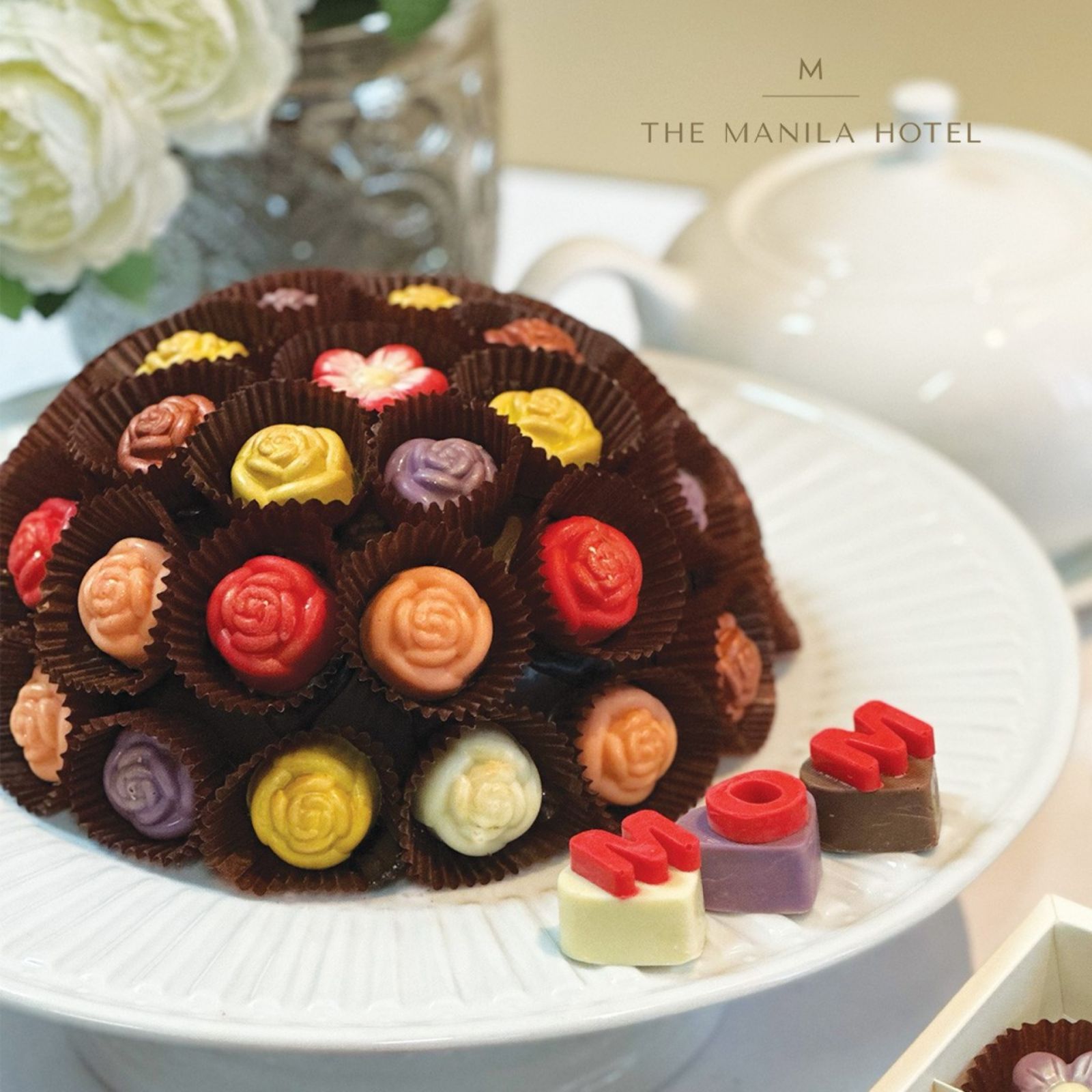 Delicatessen praline bouquet