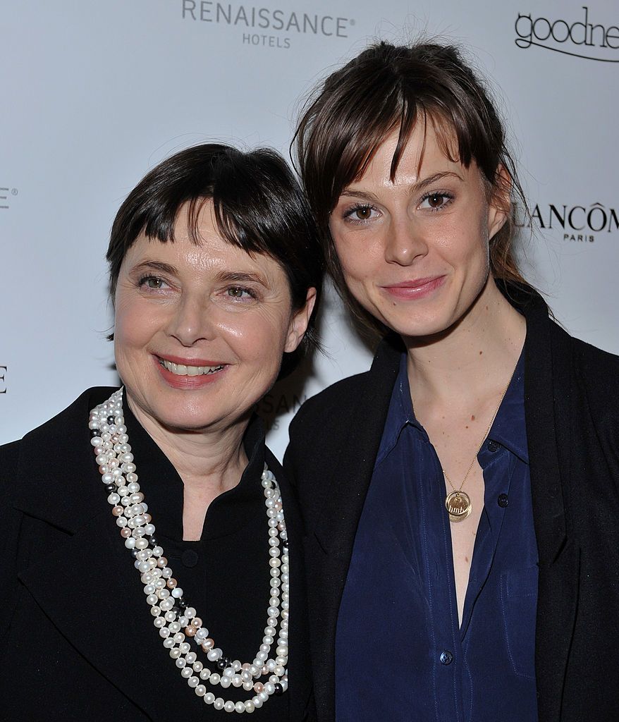 明星母女檔:Isabella Rossellini & Elettra Wiedemann (Photo: Getty Image)