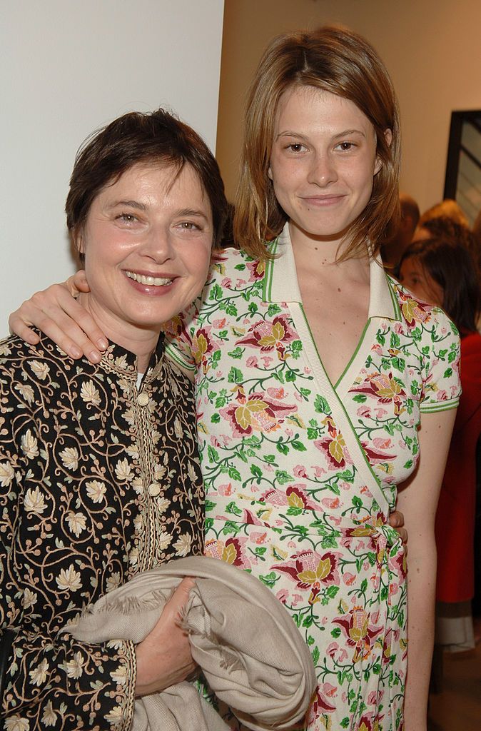 明星母女檔:Isabella Rossellini & Elettra Wiedemann (Photo: Getty Image)