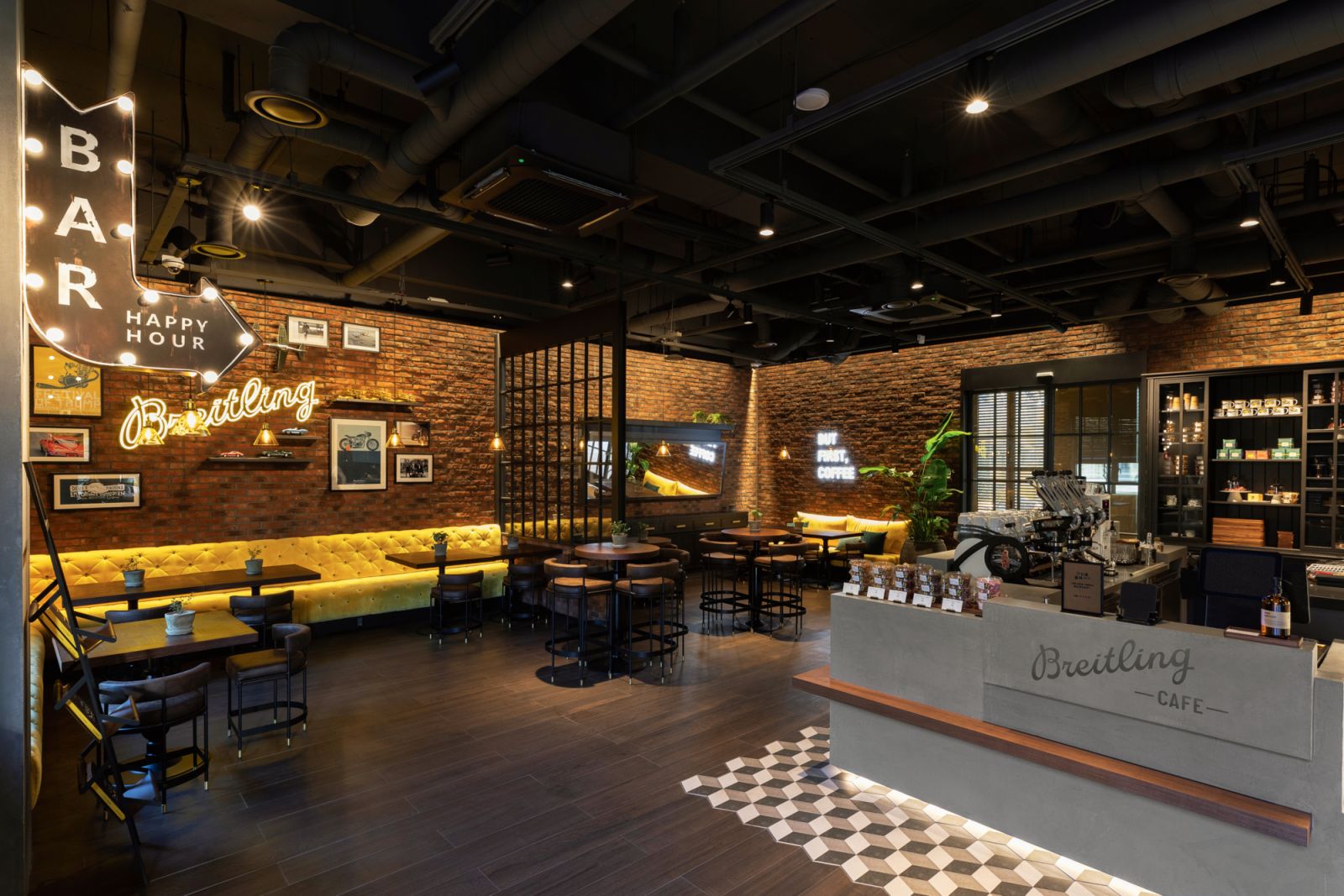 Breitling Cafe tại Seoul (Ảnh: Breitling)