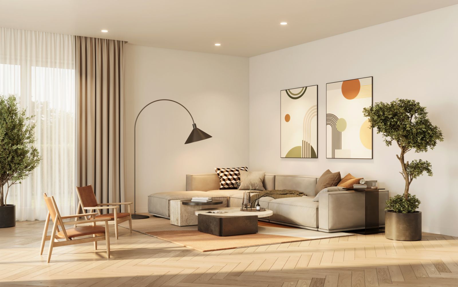 The maaliwalas trend applied in a family living room (Photo: Getty Images)