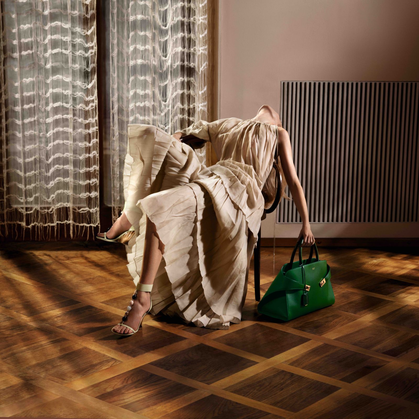 Natalia Vodianova for Ferragamo (Photo: Courtesy of Ferragamo)