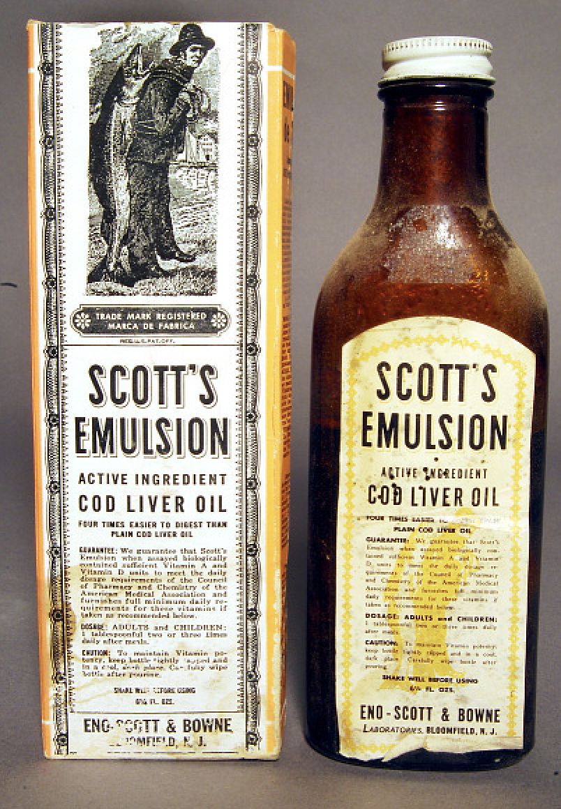 The original bottle of Scott’s Emulsion (Photo: National Museum of American History)