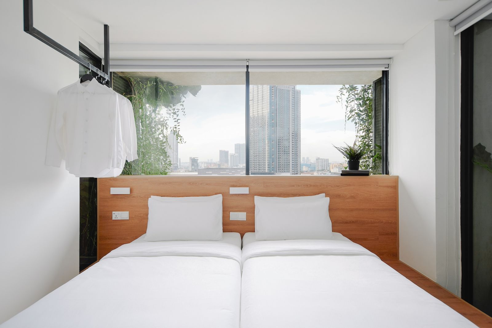 The Garden Room has a view as a backdrop