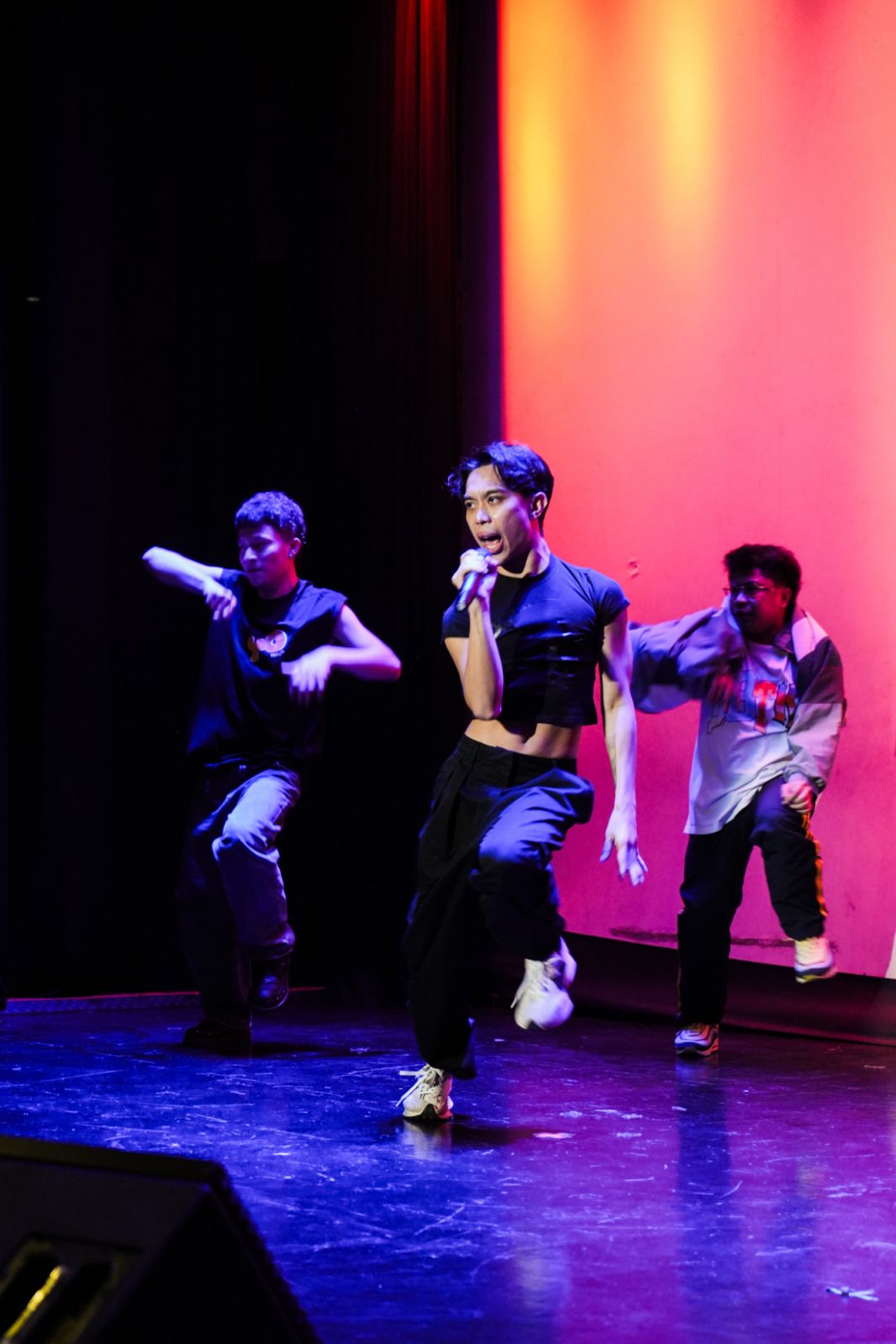Marina Summers during rehearsals