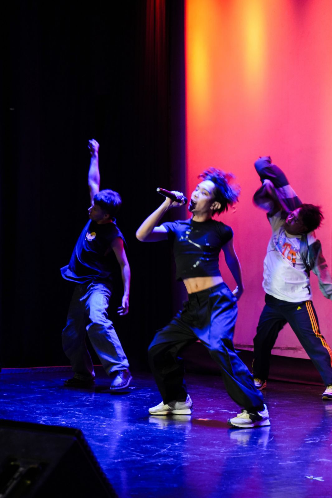 Marina Summers during rehearsals