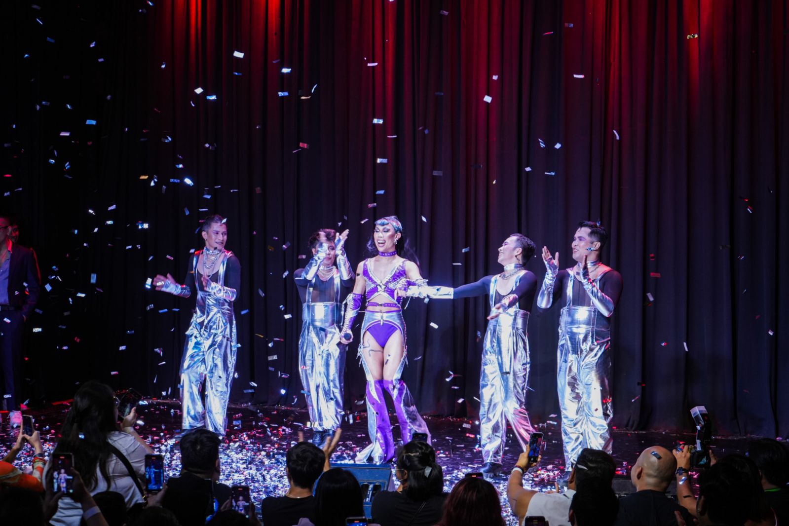 Marina Summers during her performance