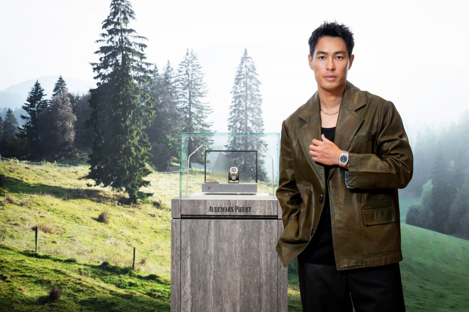 演員楊祐寧出席站台愛彼期間限定店開幕。(Photo: Audemars Piguet)