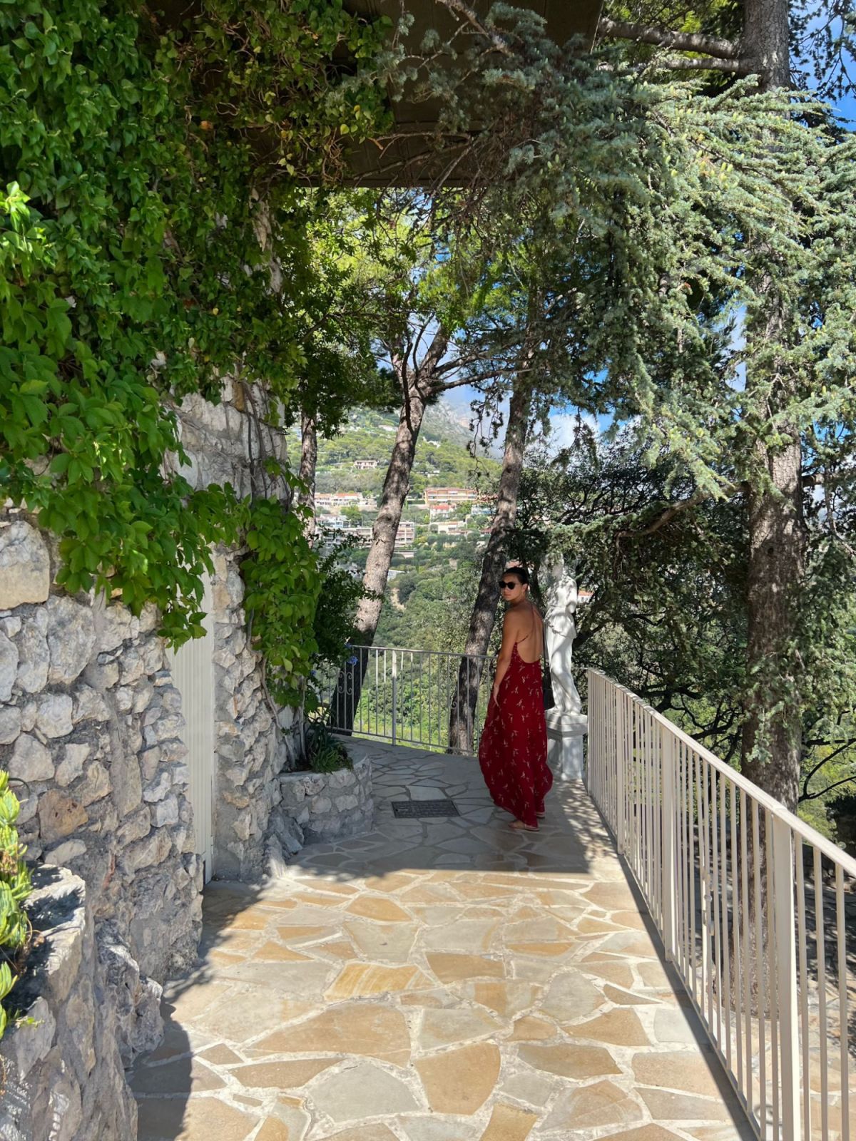 Camille Cheng at the hotel-restaurant La Chèvre d'Or (Photo: courtesy of Camille Cheng)