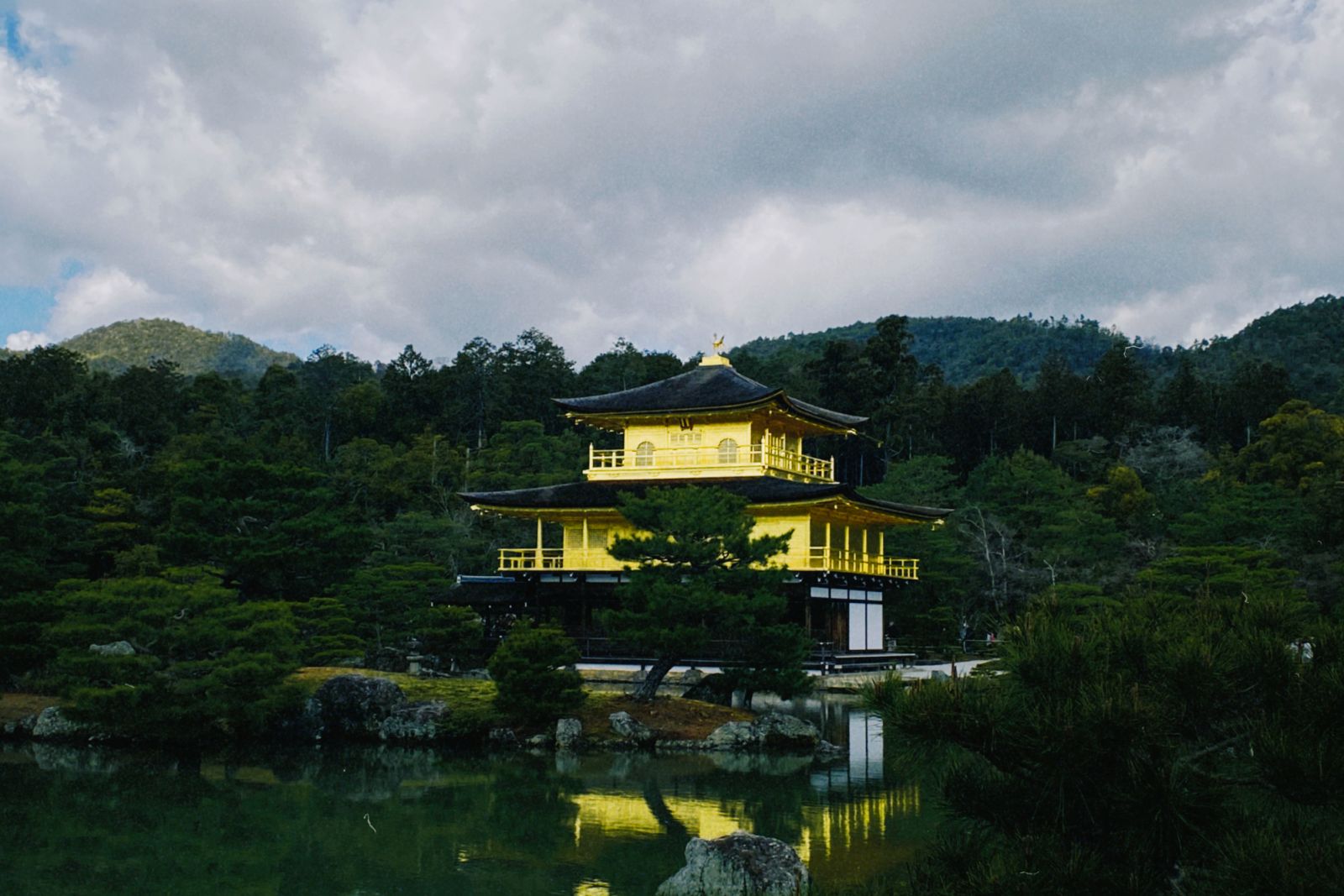 Kinkaku-ji is a Zen Buddhist temple in Kyoto, Japan