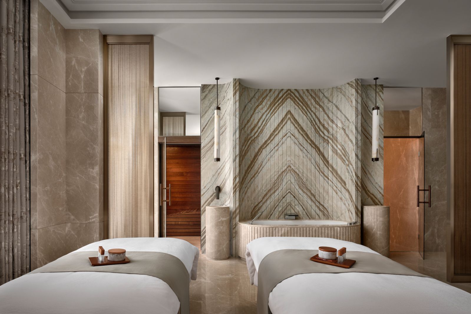 Horizon Suite - Ghareini massage tables and therapist equipment that soothes any tension in a purely serene atmostphere