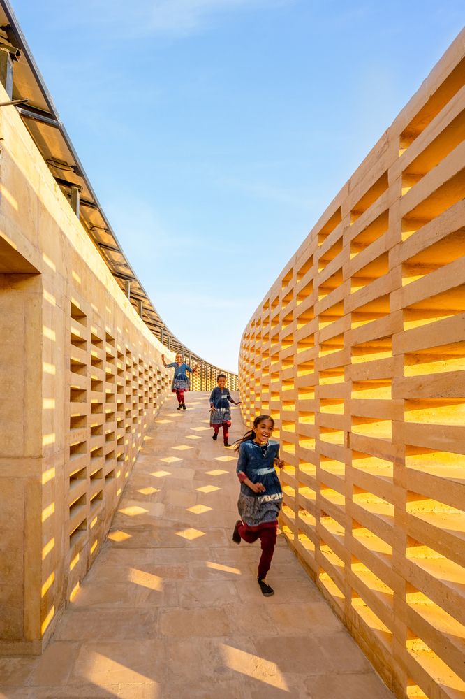 The Jali walls also facilitate cooling airflow (Photo: Vinay Panjwani)